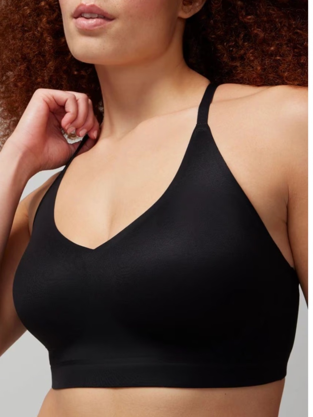 Soma Black Enbliss Racerback Lace Bralette
